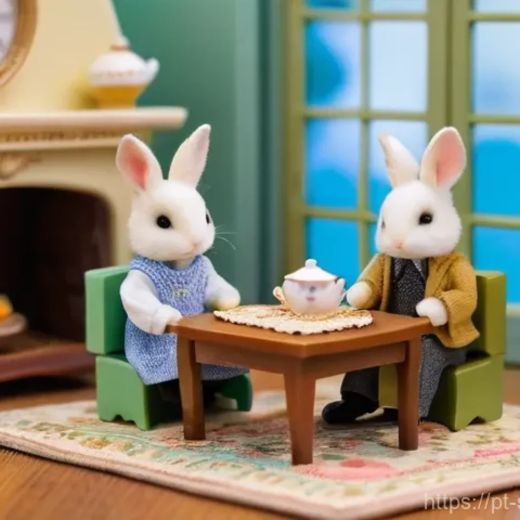 실바니안 가족의 소재 및 품질 - **Prompt 1: A Cozy Family Moment in Sylvania**
"A charming and heartwarming scene featuring a Sy...