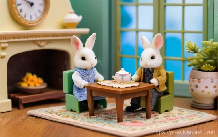 실바니안 가족의 소재 및 품질 - **Prompt 1: A Cozy Family Moment in Sylvania**
    "A charming and heartwarming scene featuring a Sy...