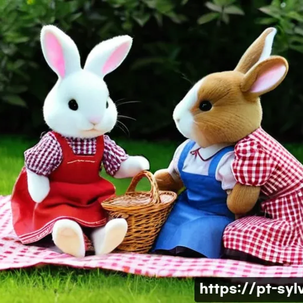 실바니안 가족 코스프레 아이디어 - **Prompt 1: Wholesome Sylvanian Family Cosplay Picnic**
    "A heartwarming, full-body shot of a div...
